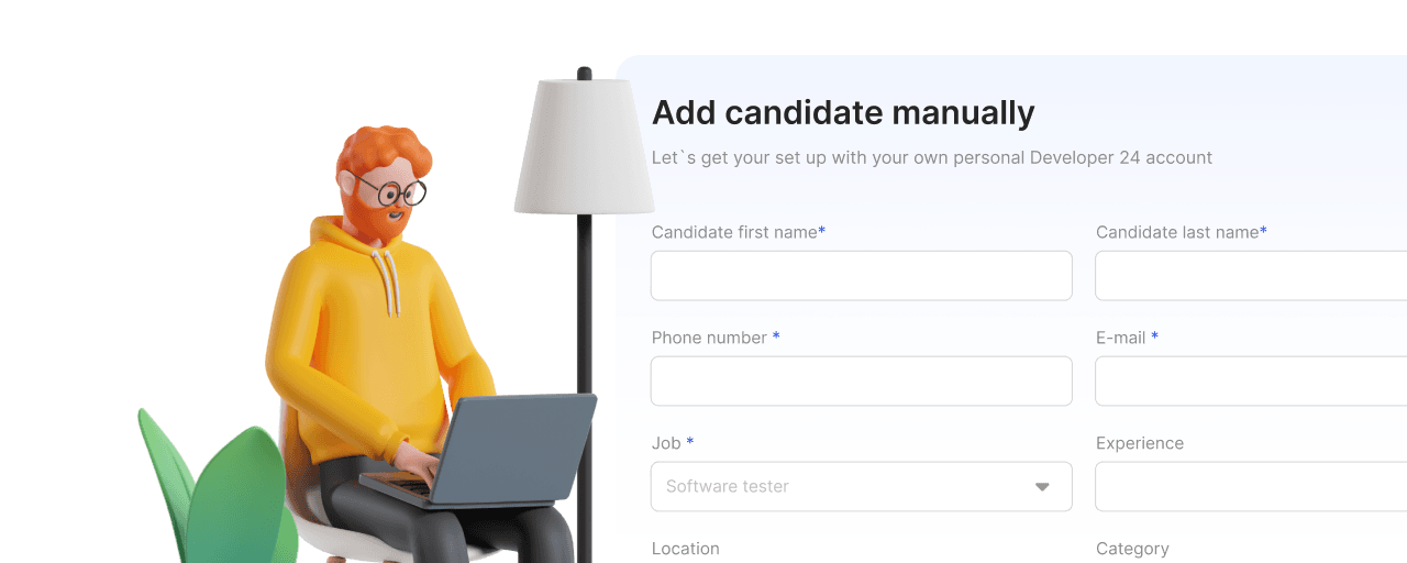 Adding candidates